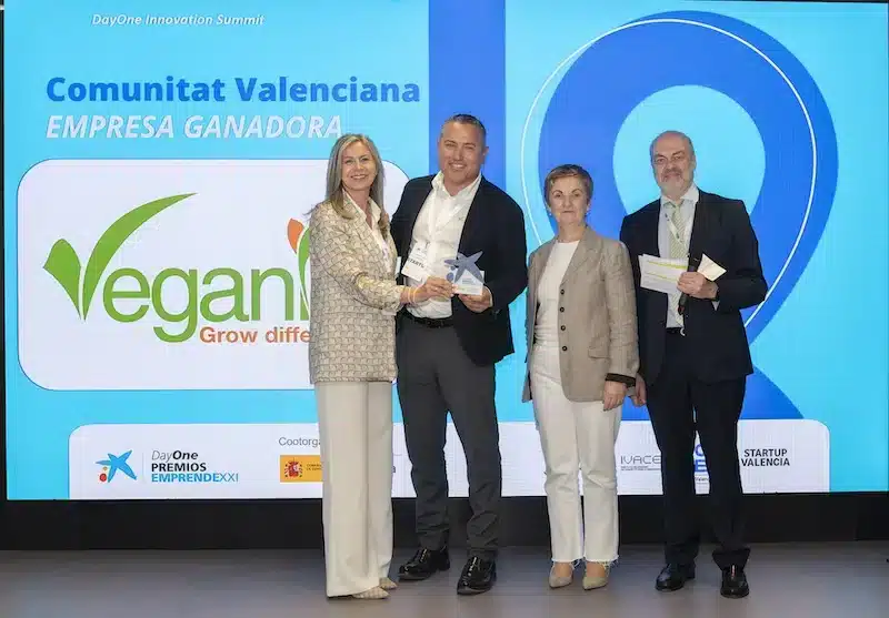 Veganic, reconocida como la startup biotecnológica con mayor potencial de la Comunitat Valenciana